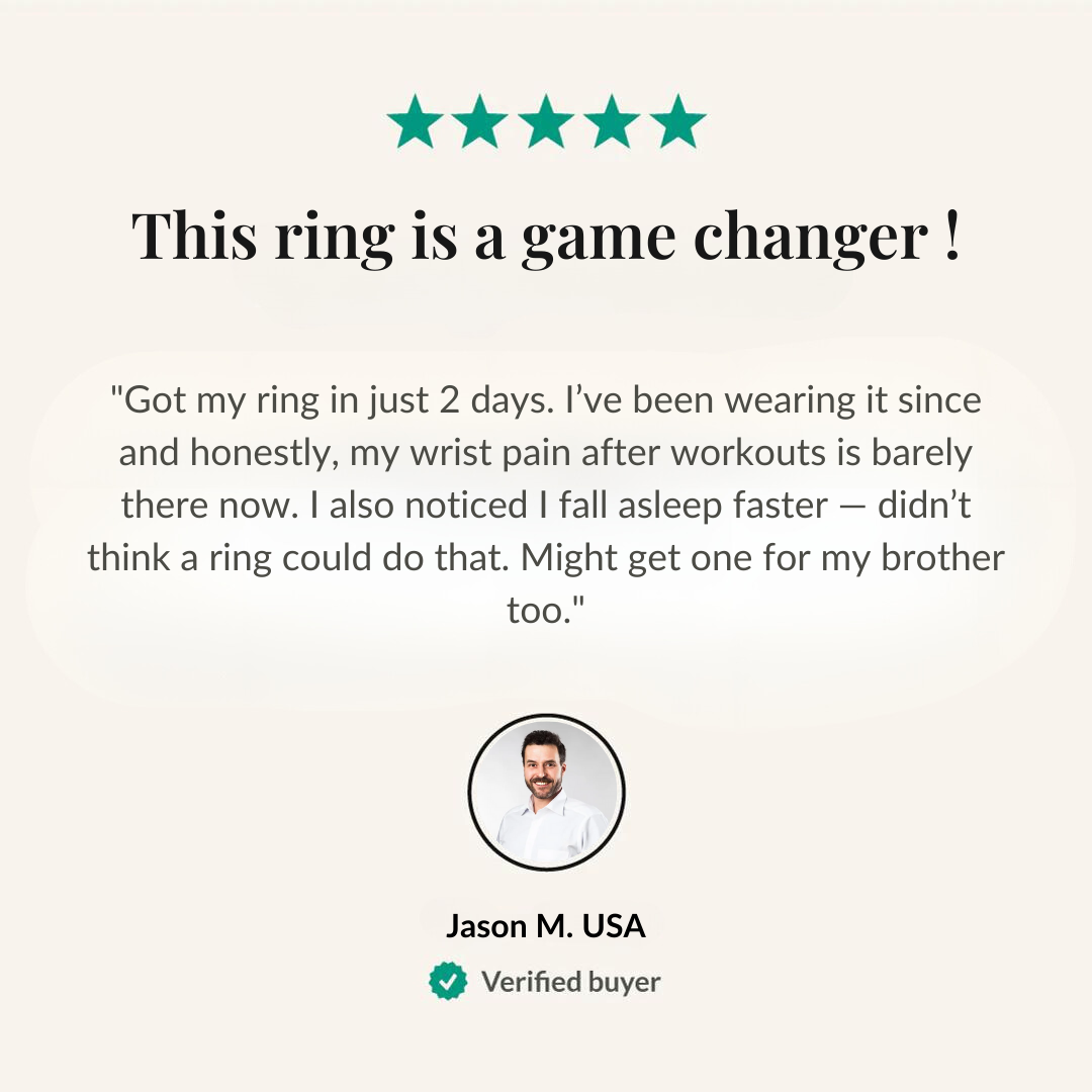 Calmi Ring - For Natural Recovery
