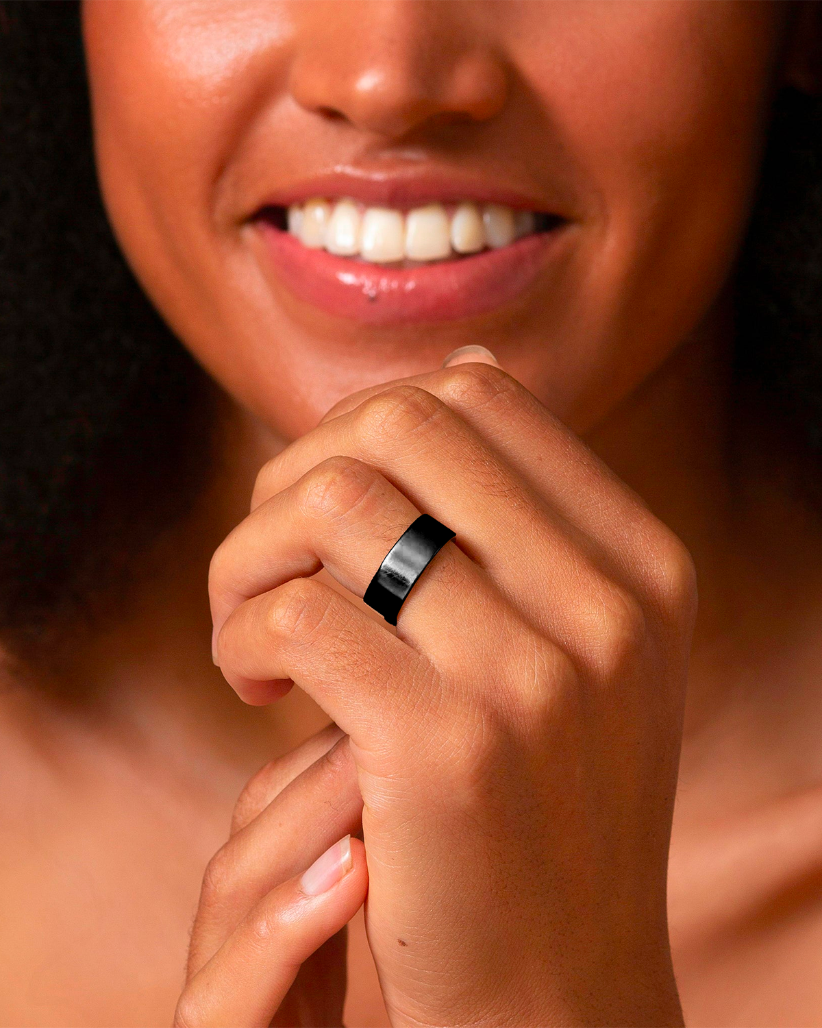 Calmi ring — Onyx