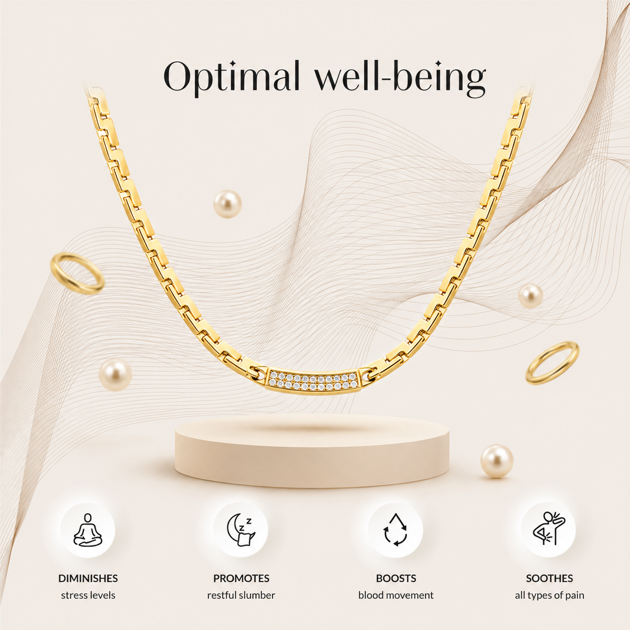 Calmi Necklace - The Statement