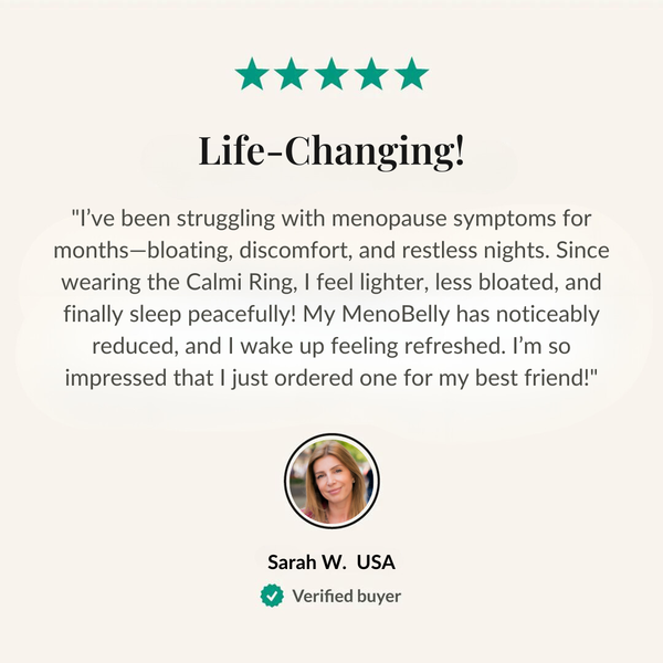 Magnetic Ring for Menopause Relief | Natural Menopause Support | Calmi